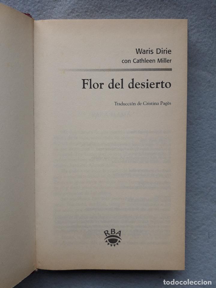 Libros de segunda mano: Flor del Desierto. Waris Dirire. - Foto 2