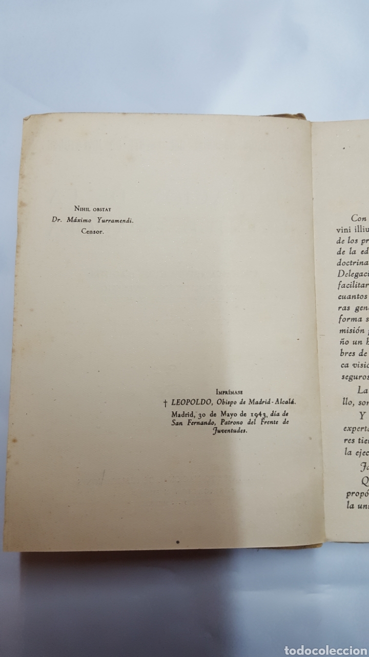 Libros de segunda mano: Educaci&ograve;n de la juventud espa&ntilde;ola 1943 - Foto 2