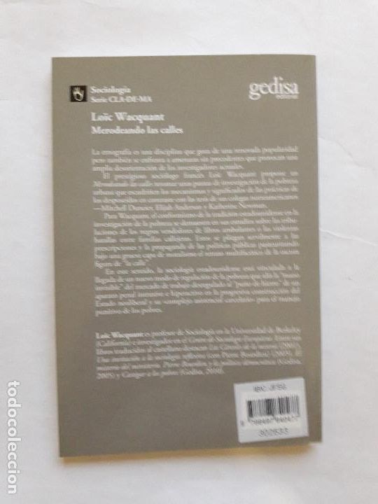 Libros de segunda mano: Merodeando las calles, trampas de la etnograf&iacute;a urbana. Lo&iuml;c Wacquant , 2012 - Foto 3