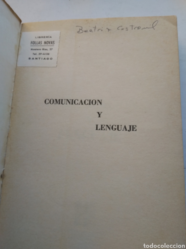Libros de segunda mano: COMUNICACI&Oacute;N Y LENGUAJE - Foto 2