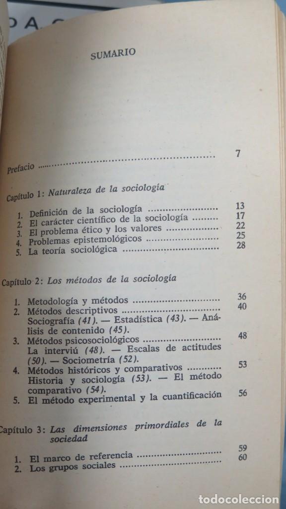 Libros de segunda mano: SOCIOLOGIA. GINER - Foto 2
