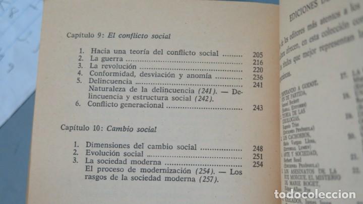 Libros de segunda mano: SOCIOLOGIA. GINER - Foto 5