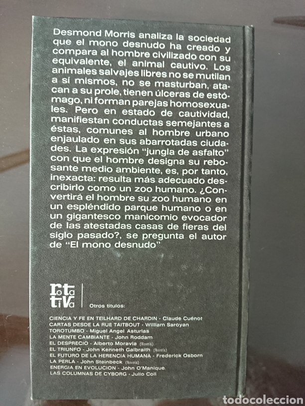 Libros de segunda mano: El zoo humano - Foto 2