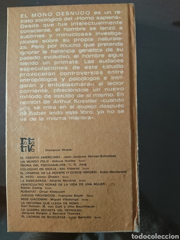 Libros de segunda mano: El mono desnudo - Foto 2