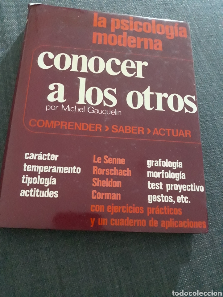 Libros de segunda mano: CONOCER A LOS OTROS. MICHEL GAUQUELIN . - Foto 1