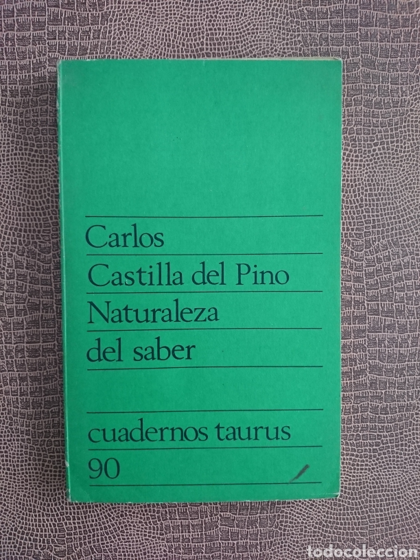 Libros de segunda mano: Naturaleza del saber - Foto 1
