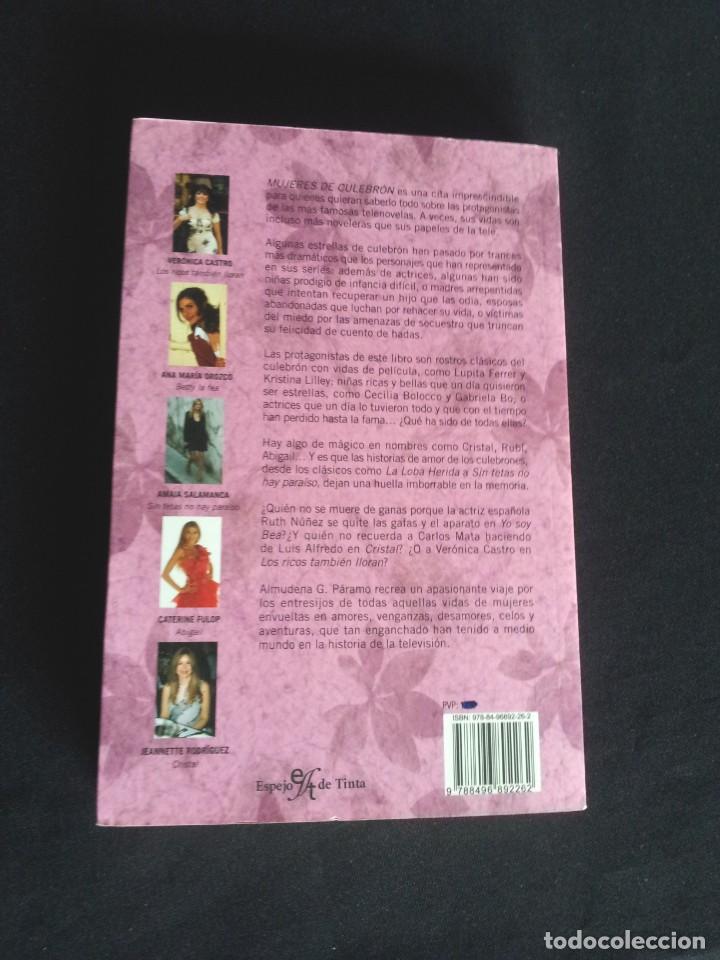 Libros de segunda mano: ALMUDENA G. PARAMO - MUJERES DE CULEBR&Oacute;N - ESPEJO DE TINTA 2008 - Foto 2