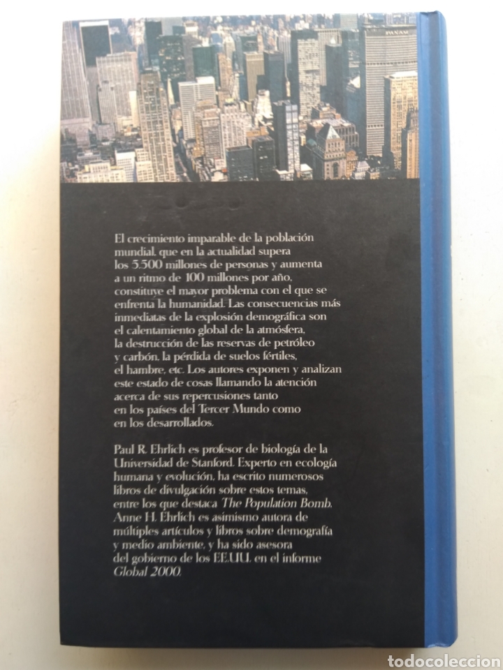 Libros de segunda mano: LA EXPLOSI&Oacute;N DEMOGR&Aacute;FICA/VV.AA. - Foto 2