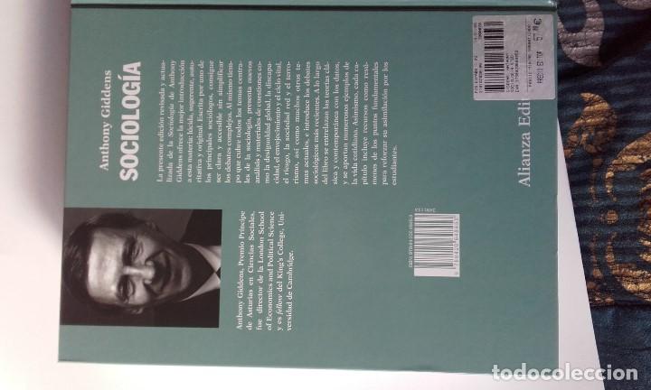 Libros de segunda mano: Sociolog&iacute;a. Anthony Giddens - Foto 3