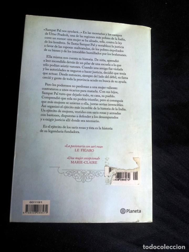 Libros de segunda mano: SAMPAT PAL - EL EJERCITO DE LOS SARIS ROSAS - PLANETA 2009 - Foto 2