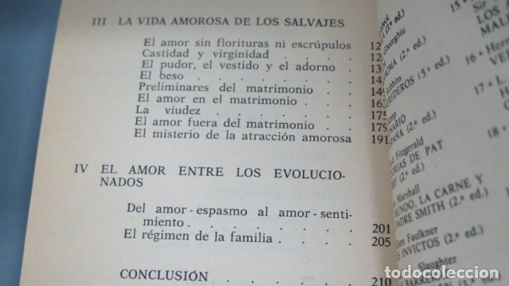 Libros de segunda mano: EL AMOR ENTRE LOS PRIMITIVOS. GUSTAVE WELTER - Foto 3