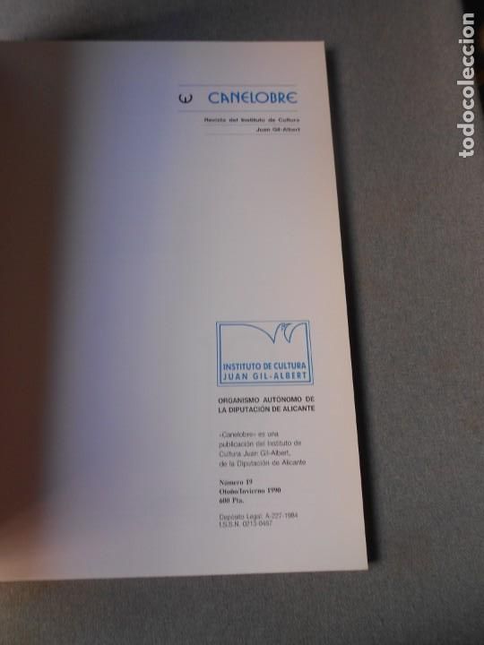 Libros de segunda mano: REVISTA CANELOBRE N&ordm; 19 - Foto 2