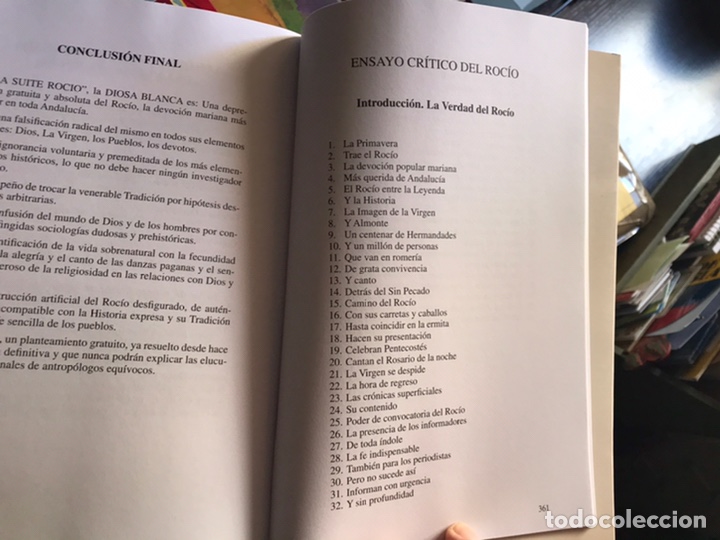 Libros de segunda mano: Ensayo cr&iacute;tico del Roc&iacute;o. Jer&oacute;nimo Bernab&eacute;u - Foto 2