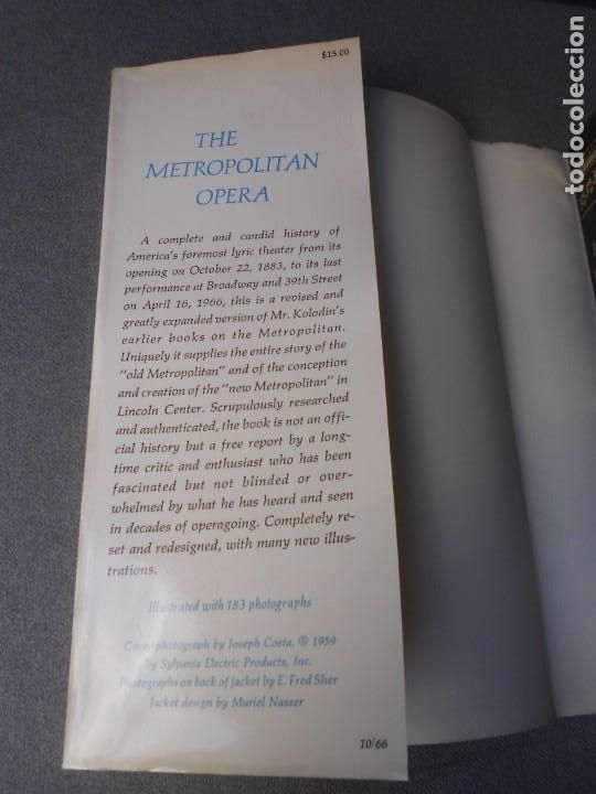 Libros de segunda mano: THE METROPOLITAN OPERA - Foto 2