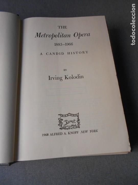 Libros de segunda mano: THE METROPOLITAN OPERA - Foto 3