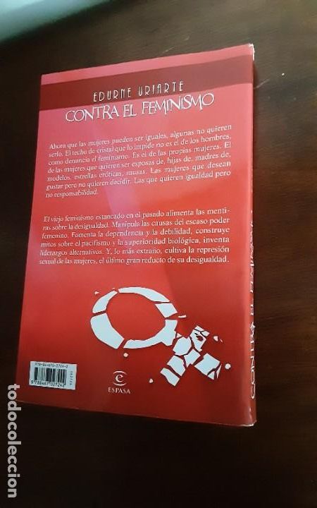 Libros de segunda mano: CONTRA EL FEMINISMO. Edurne Uriarte. - Foto 5