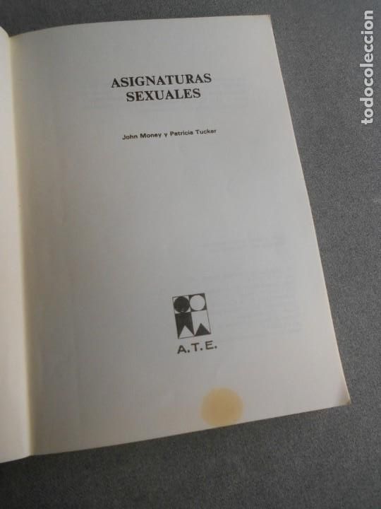 Libros de segunda mano: ASIGNATURAS SEXUALES - Foto 2