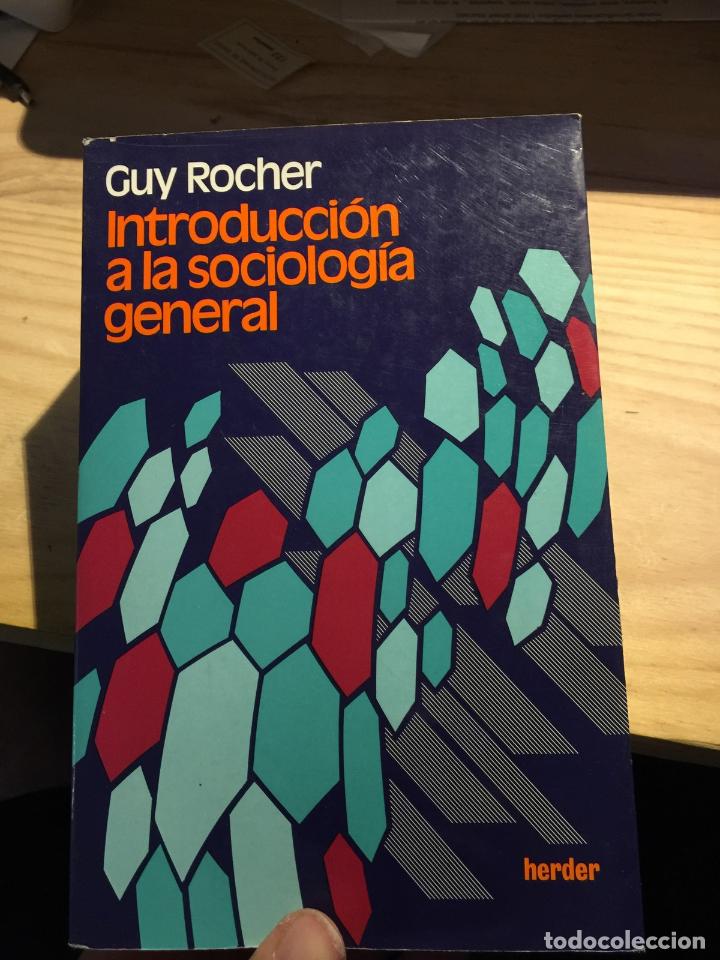 Libros de segunda mano: INTRODUCCION A LA SOCIOLOGIA GENERAL - Guy Rocher - Foto 1
