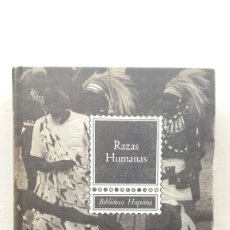 Libros de segunda mano: RAZAS HUMANAS. AUGUSTO PANYELLA. RAMÓN SOPENA, BIBLIOTECA HISPANIA, 1969.