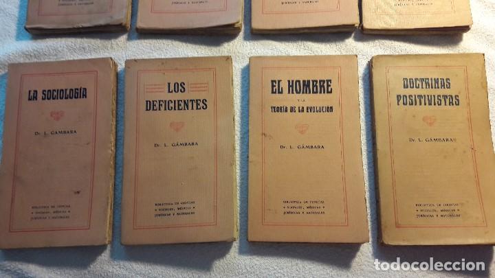 Libros de segunda mano: Dr. L. G&aacute;mbara, 8 t&iacute;tulos - Foto 3