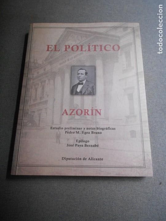 Libros de segunda mano: EL POLITICO AZORIN - Foto 1