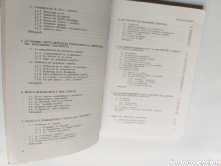 Libros de segunda mano: Periodismo cient&iacute;fico . Manuel Calvo Hernando - Foto 9