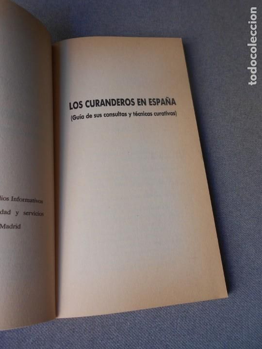 Libros de segunda mano: LOS CURANDEROS DE ESPA&Ntilde;A - Foto 2