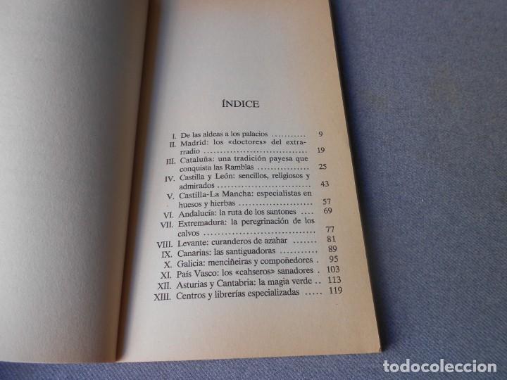 Libros de segunda mano: LOS CURANDEROS DE ESPA&Ntilde;A - Foto 3