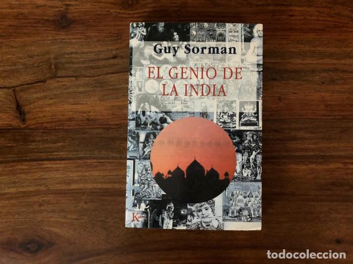 Libros de segunda mano: El genio de la India. Guy Sorman. Kair&oacute;s - Foto 1