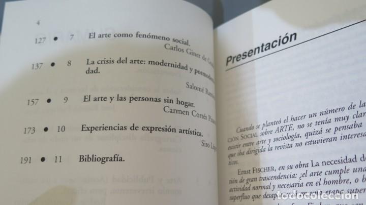 Libros de segunda mano: ARTE Y SOCIEDAD. DOCUMENTACION SOCIAL - Foto 3