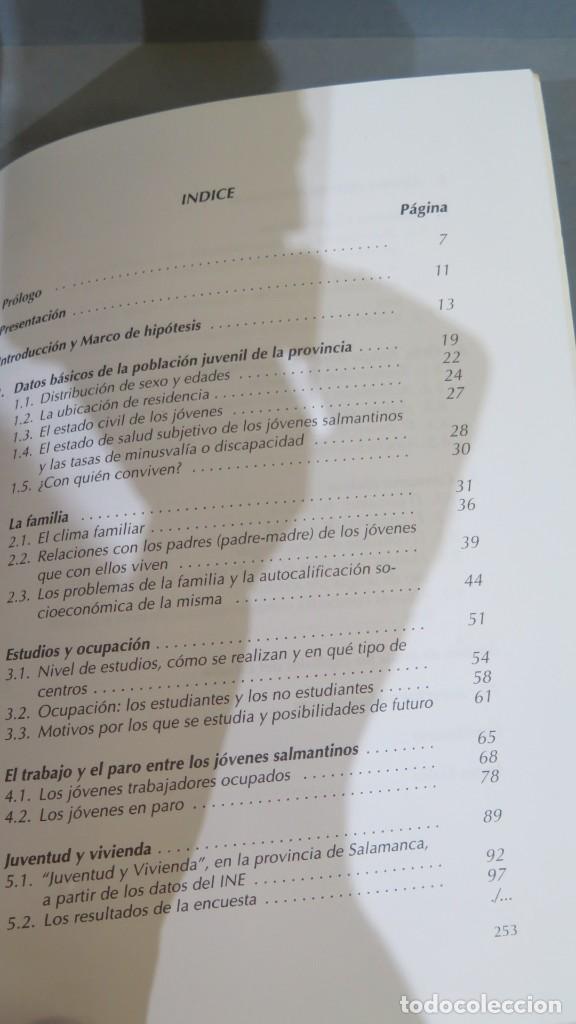 Libros de segunda mano: SITUACION PROBLEMATICA Y VALORES DE LA JUVENTUD EN SALAMANCA - Foto 2