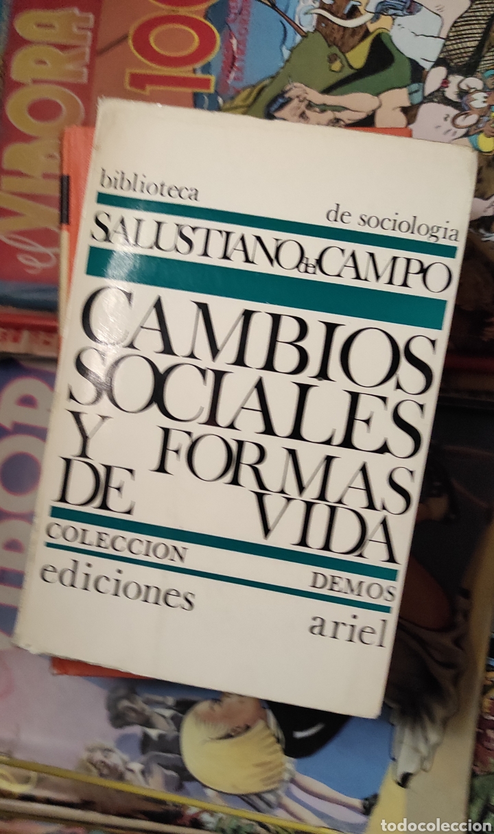 Libros de segunda mano: CAMBIOS SOCIALES Y FORMAS DE VIDA. / SALUSTIANO DEL CAMPO - Foto 1