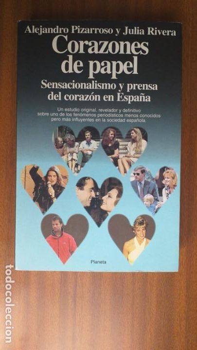 Libros de segunda mano: Corazones de papel --- A. Pizarroso, J. Rivera - Foto 1