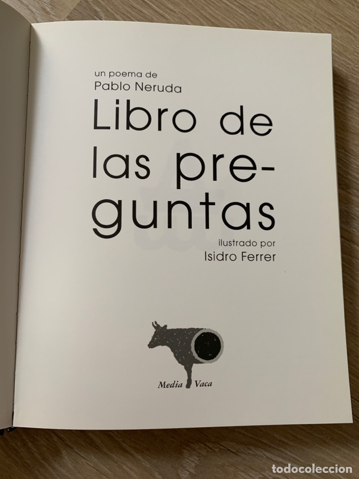 Libros de segunda mano: LIBRO DE LAS PREGUNTAS PABLO NERUDA - Foto 2