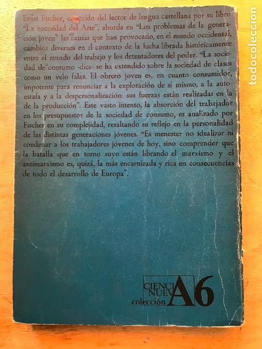 Libros de segunda mano: PROBLEMAS DE LA GENERACI&Oacute;N JOVEN. ERNST FISCHER. - Foto 4
