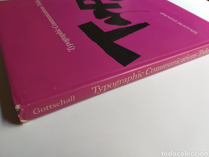 Libros de segunda mano: Typographic communications today. Eduard M.Gottschall. 1989 libro en ingl&eacute;s - Foto 2