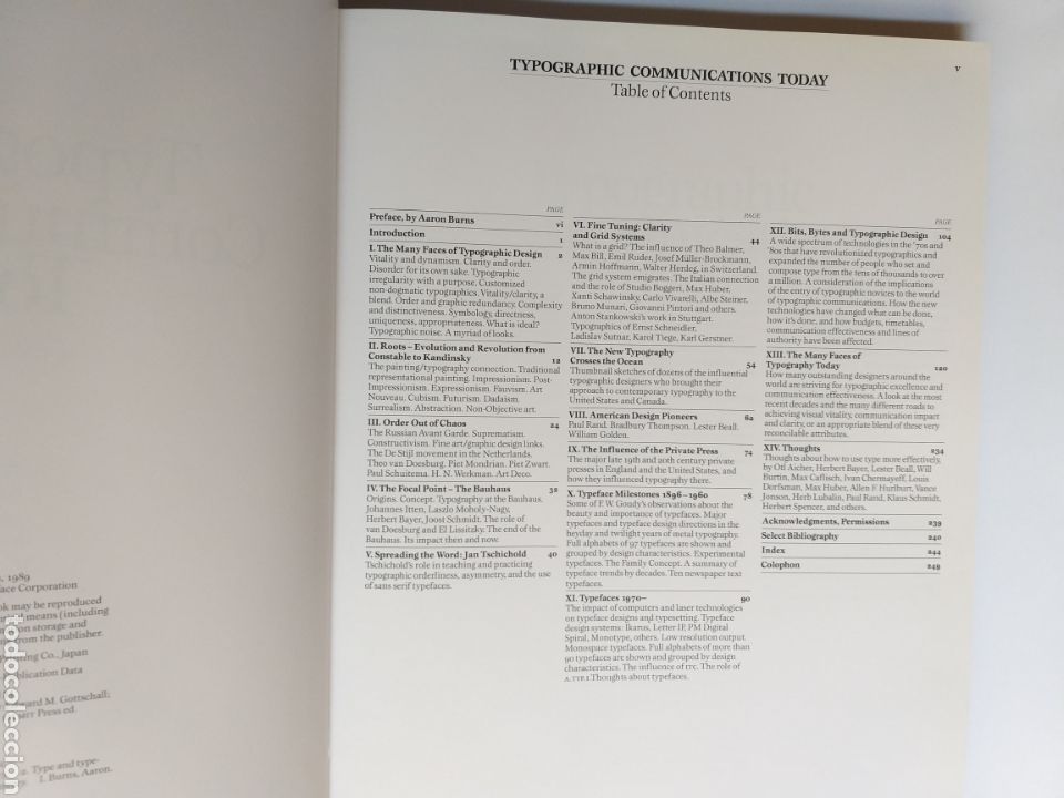 Libros de segunda mano: Typographic communications today. Eduard M.Gottschall. 1989 libro en ingl&eacute;s - Foto 9