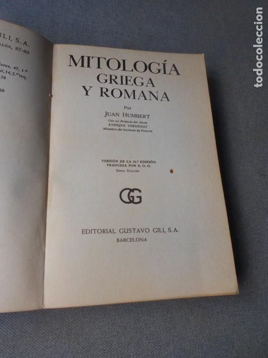 Libros de segunda mano: MITOLOGIA - Foto 2