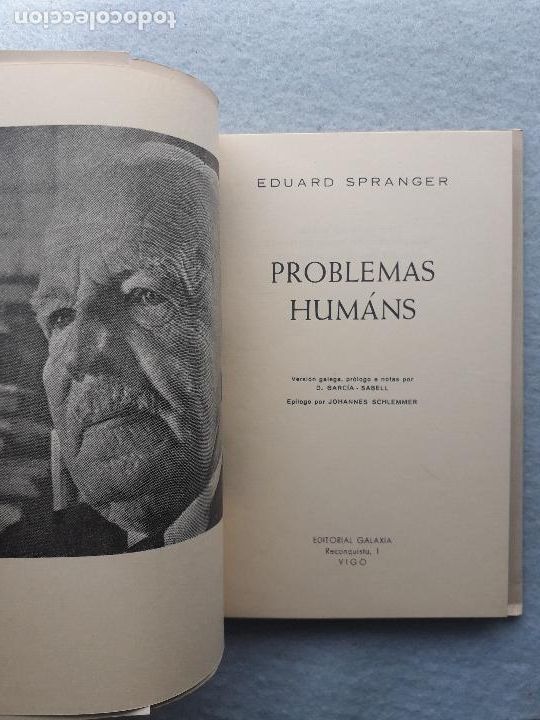Libros de segunda mano: Problemas Hum&aacute;ns. Edward Spranger - Foto 2