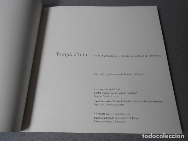 Libros de segunda mano: TEMPS D&acute;AHIR - Foto 3