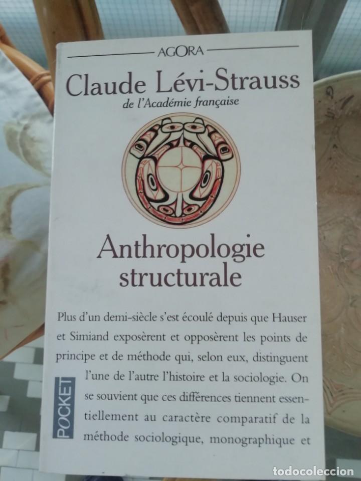 Libros de segunda mano: Anthropologie structurale de L&eacute;vi Strauss en franc&eacute;s - Foto 1