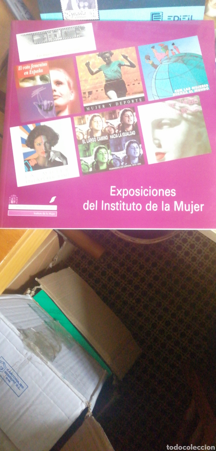 Gebrauchte B&uuml;cher: Exposiciones del instituto de la mujer.1996 Ministerio de Asuntos Sociales. in 4 orolongado 45 pp, m