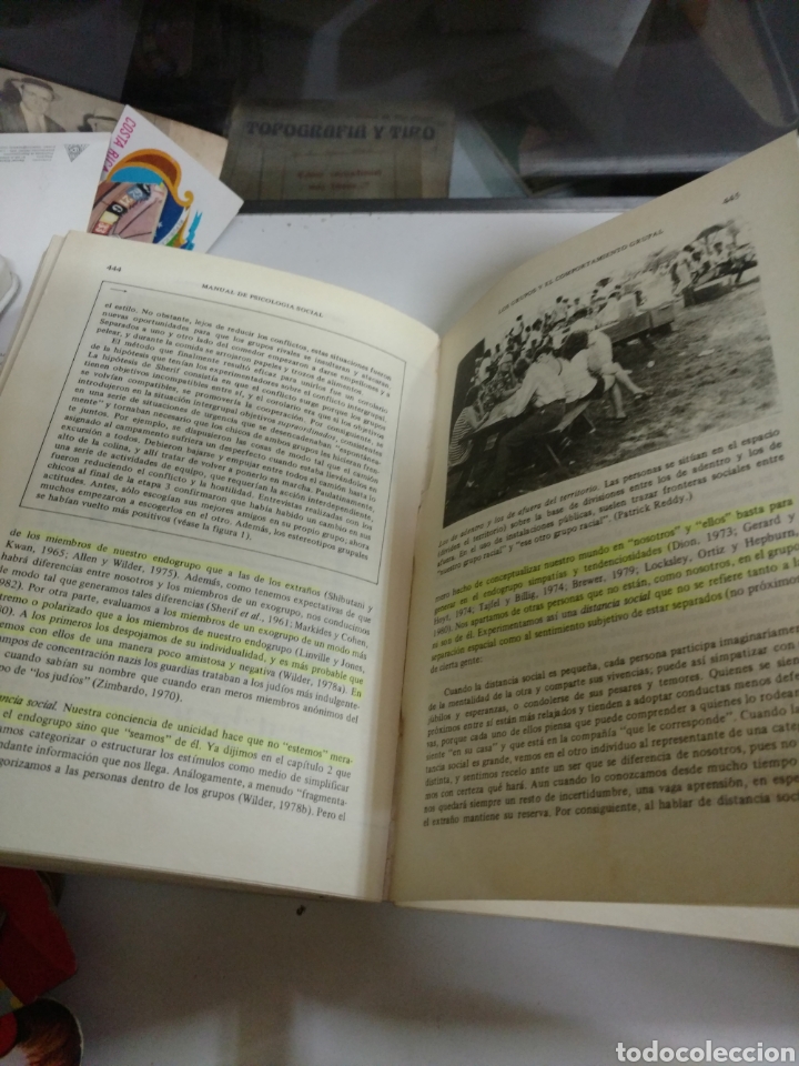 Libros de segunda mano: MANUAL DE PSICOLOG&Iacute;A SOCIAL - Foto 2