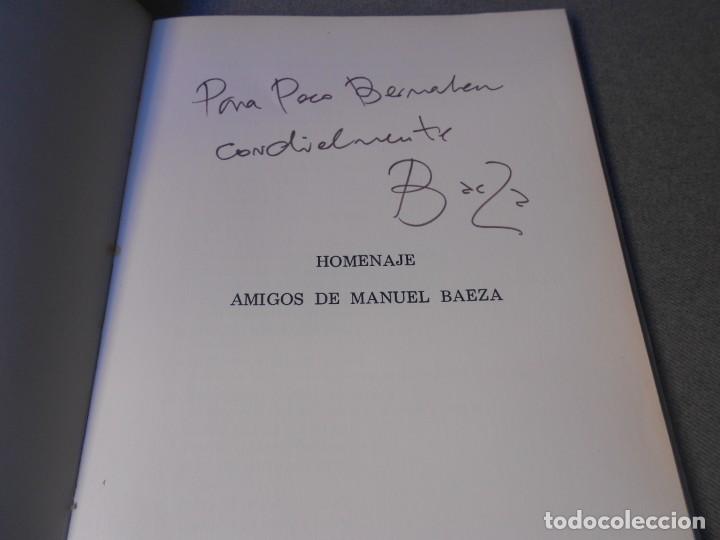 Libros de segunda mano: HOMENAJE AMIGOS DE MANUEL BAEZA - Foto 2