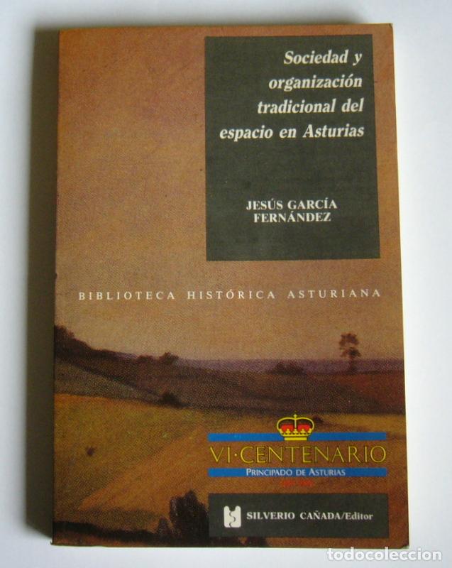Libros de segunda mano: SOCIEDAD Y ORGANIZACION TRADICIONAL DEL ESPACIO EN ASTURIAS - JESUS GARCIA FERNANDEZ