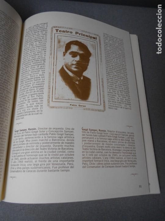 Libros de segunda mano: PERSONAJES DE LA ESCENA ALICANTINA - Foto 5
