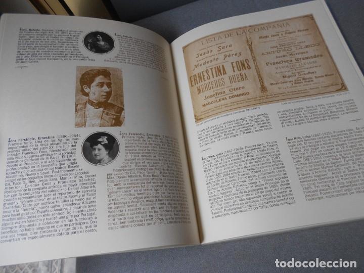Libros de segunda mano: PERSONAJES DE LA ESCENA ALICANTINA - Foto 7