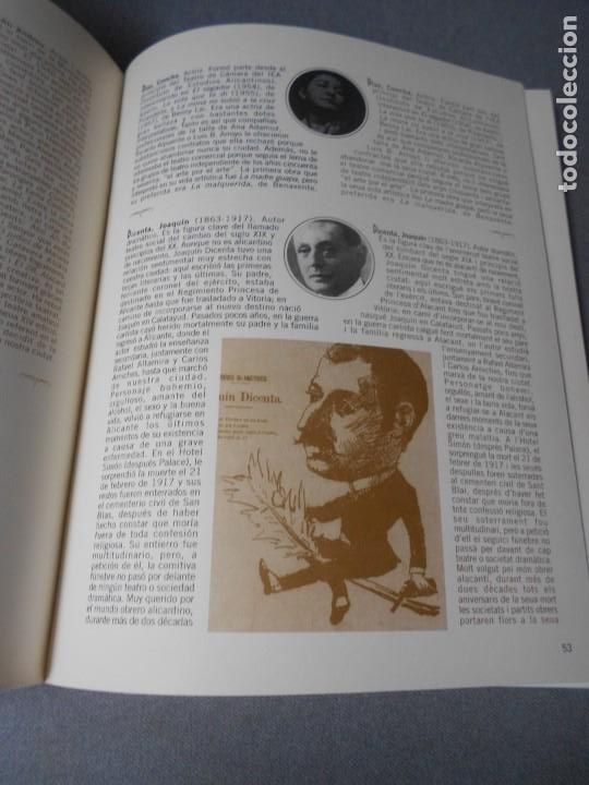 Libros de segunda mano: PERSONAJES DE LA ESCENA ALICANTINA - Foto 9
