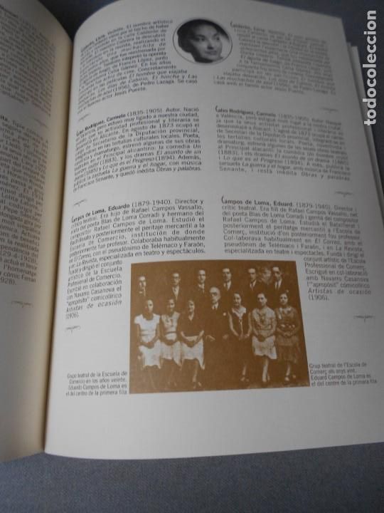 Libros de segunda mano: PERSONAJES DE LA ESCENA ALICANTINA - Foto 10