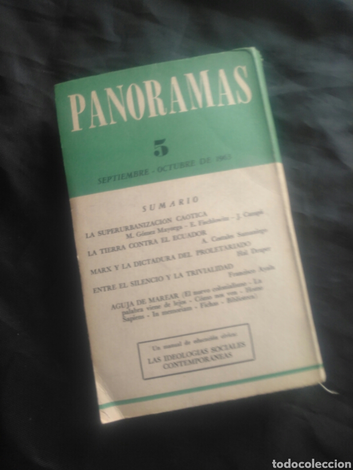 Libros de segunda mano: Panoramas 5. Sept-Oct 1963. - Foto 2